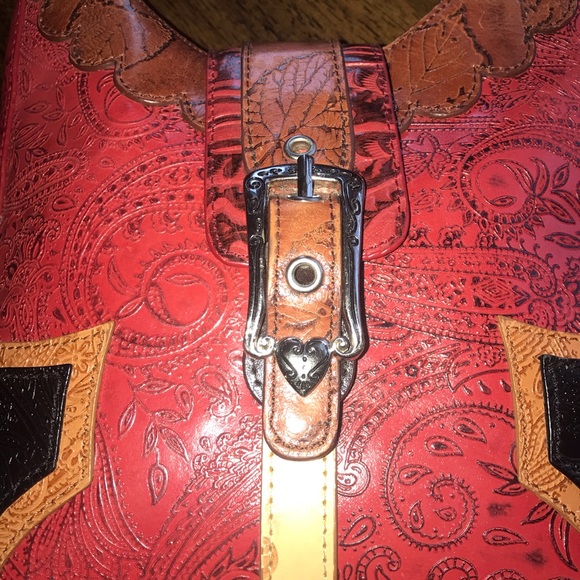 MC Marc Chantal Tooled Leather Purse - Picture 9 of 15